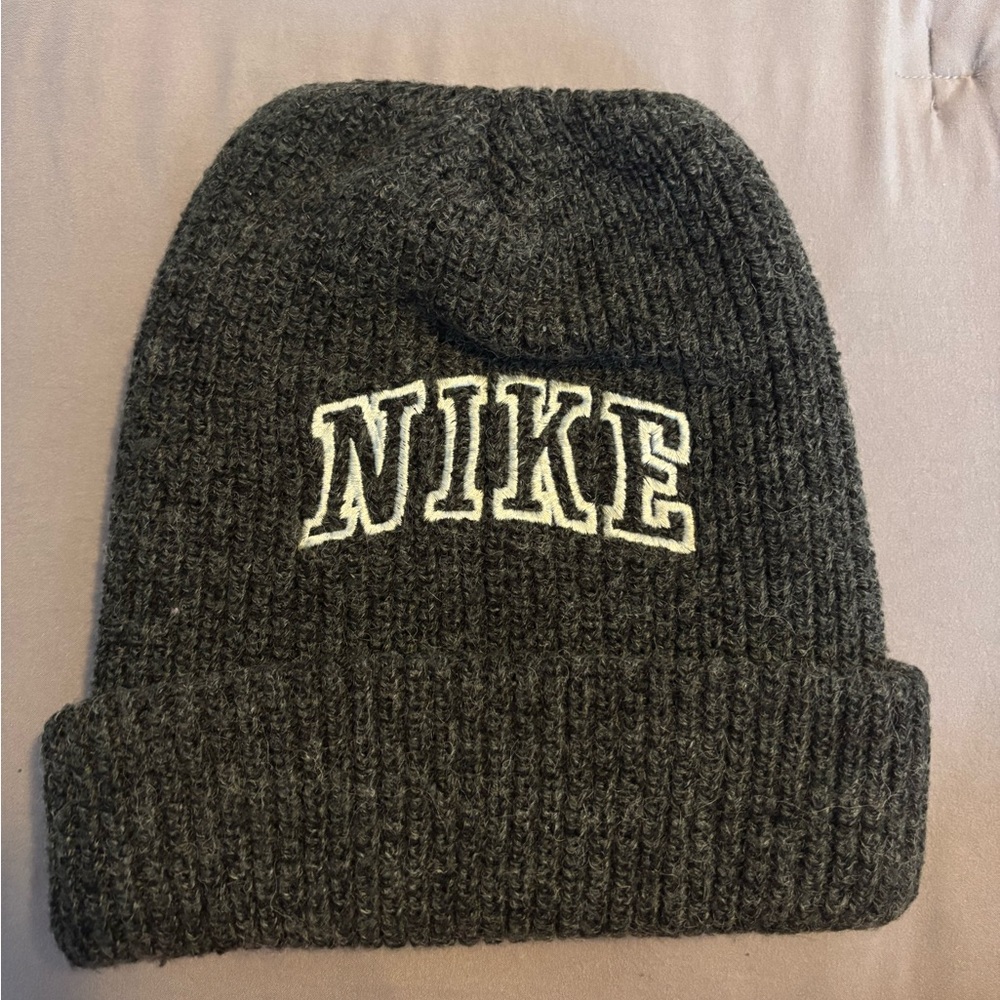 Nike Charcoal Knit Hat